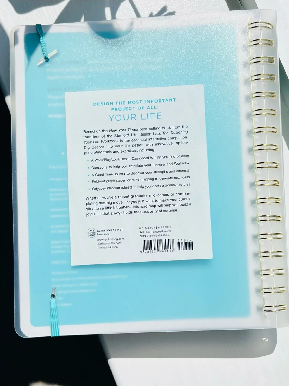 Designing Your Life Hardcover + Companion Workbook Set